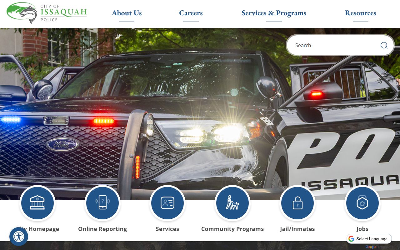 Issaquah Washington police blotter department website