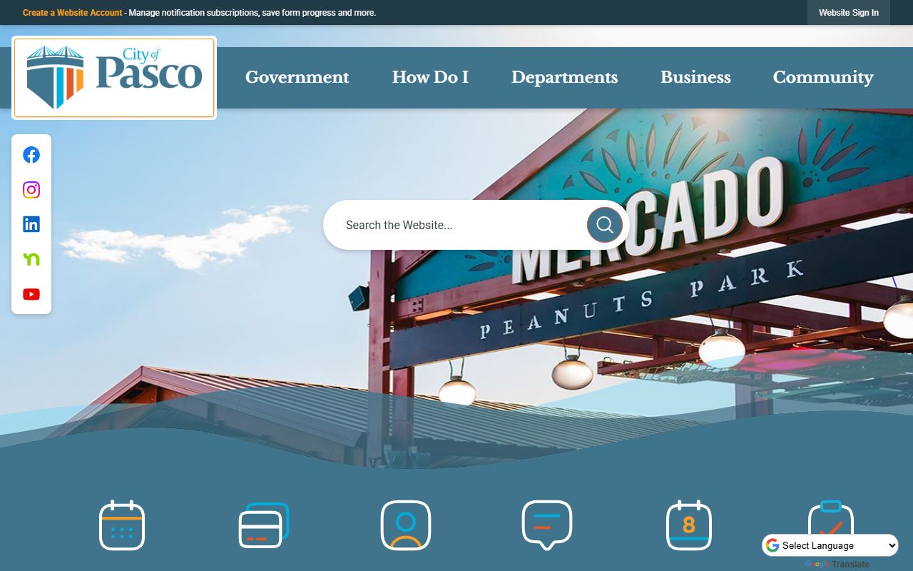 Pasco Washington police blotter Pasco city website